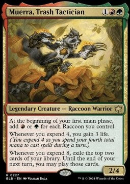 Muerra, Trash Tactician⁣ - Bloomburrow⁣ (Rare)⁣ [227]