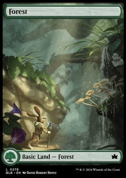 Forest (V.1)⁣ - Bloomburrow⁣ (Land)⁣ [278]
