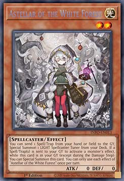 Astellar of the White Forest (V.1 - Secret Rare)⁣ - The Infinite Forbidden⁣ (Secret Rare)⁣ [013]