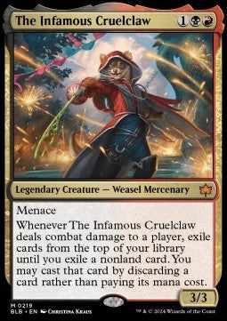 The Infamous Cruelclaw⁣ - Bloomburrow⁣ (Mythic)⁣ [219]