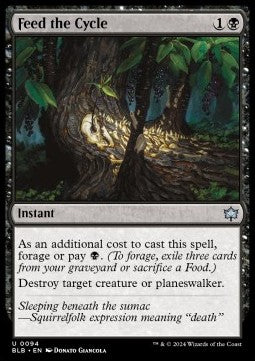 Feed the Cycle⁣ - Bloomburrow⁣ (Uncommon)⁣ [94]