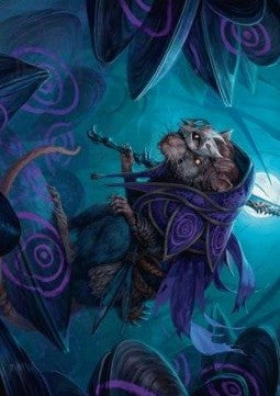 Art Series: Nightwhorl Hermit (V.1)⁣ - Bloomburrow: Extras⁣ (Tip Card)⁣ [A10]