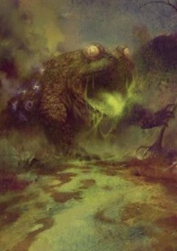 Art Series: The Gitrog Monster (V.1)⁣ - Bloomburrow: Extras⁣ (Tip Card)⁣ [A52]