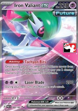 Iron Valiant ex⁣ - Play! Pokémon Prize Pack Series Five⁣ (Promo)⁣ [PAR 089]