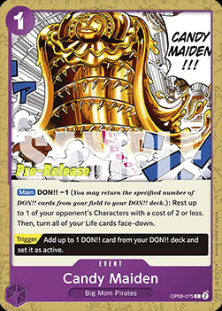 Candy Maiden (OP08-075) - Promos: Two Legends (Common) [OP08P-075]