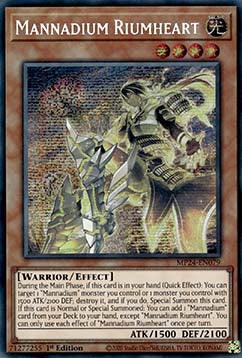 Mannadium Riumheart⁣ - 25th Anniversary Tin: Dueling Mirrors⁣ (Secret Rare)⁣ [079]