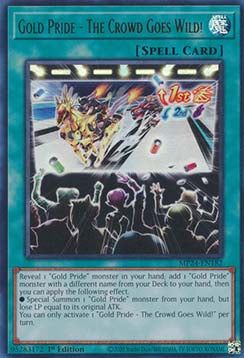 Gold Pride - The Crowd Goes Wild!⁣ - 25th Anniversary Tin: Dueling Mirrors⁣ (Ultra Rare)⁣ [182]