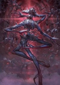 Art Series: Overlord of the Balemurk (V.1)⁣ - Duskmourn: House of Horror: Extras⁣ (Tip Card)⁣ [A47]