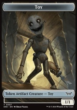 Toy Token (Artifact 1/1)⁣ - Duskmourn: House of Horror: Tokens⁣ (Token)⁣ [T07]