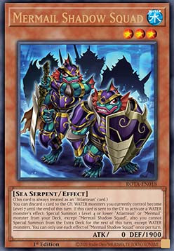 Mermail Shadow Squad (V.1 - Ultra Rare)⁣ - Rage of the Abyss⁣ (Ultra Rare)⁣ [018]