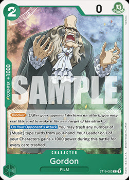 Gordon (ST16-002)⁣ - Starter Deck: Green Uta⁣ (Common)⁣ [002]