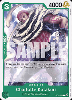 Charlotte Katakuri (ST16-003)⁣ - Starter Deck: Green Uta⁣ (Common)⁣ [003]