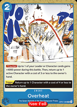 Overheat (OP01-086) - Starter Deck: Donquixote Doflamingo (Rare) [ST-17-OP01-086]