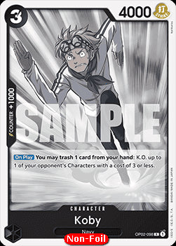 Koby (OP02-098)⁣ - Starter Deck: Smoker⁣ (Rare)⁣ [OP02-098]