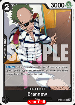 Brannew (OP03-089)⁣ - Starter Deck: Smoker⁣ (Rare)⁣ [OP03-089]