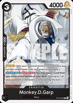 Monkey.D.Garp (ST19-005)⁣ - Starter Deck: Smoker⁣ (Common)⁣ [005]