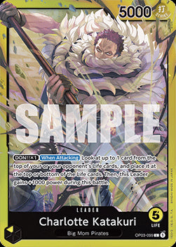 Charlotte Katakuri (OP03-099)⁣ - Starter Deck: Charlotte Katakuri⁣ (Leader)⁣ [OP03-099]