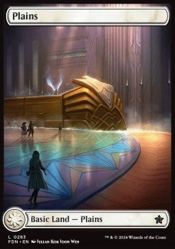 Plains (V.2)⁣ - Magic: The Gathering Foundations: Extras⁣ (Land)⁣ [283]