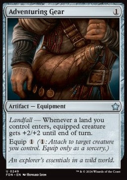 Adventuring Gear⁣ - Magic: The Gathering Foundations⁣ (Uncommon)⁣ [249]