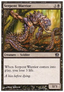 Serpent Warrior⁣ - Eighth Edition⁣ (Common)⁣ [161]