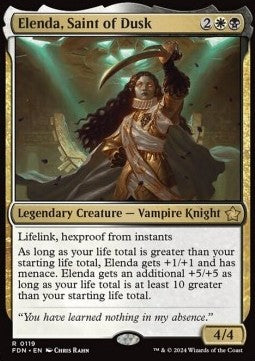 Elenda, Saint of Dusk⁣ - Magic: The Gathering Foundations⁣ (Rare)⁣ [119]