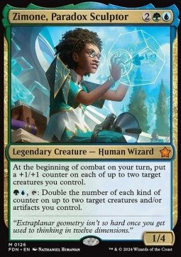 Zimone, Paradox Sculptor⁣ - Magic: The Gathering Foundations⁣ (Mythic)⁣ [126]
