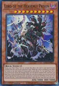 Lord of the Heavenly Prison (V.1 - Super Rare)⁣ - Quarter Century Bonanza⁣ (Super Rare)⁣ [029]