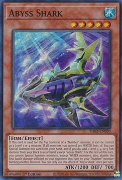 Abyss Shark (V.1 - Super Rare)⁣ - Quarter Century Bonanza⁣ (Super Rare)⁣ [030]