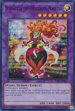 Schuberta the Melodious Maestra (V.1 - Super Rare)⁣ - Quarter Century Bonanza⁣ (Super Rare)⁣ [034]