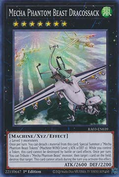 Mecha Phantom Beast Dracossack (V.1 - Super Rare)⁣ - Quarter Century Bonanza⁣ (Super Rare)⁣ [039]