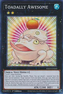 Toadally Awesome (V.1 - Super Rare)⁣ - Quarter Century Bonanza⁣ (Super Rare)⁣ [040]