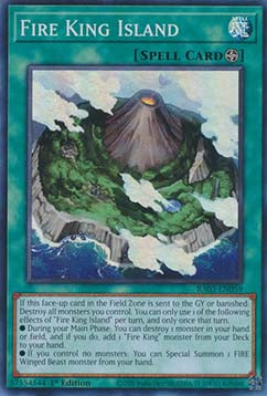 Fire King Island (V.1 - Super Rare)⁣ - Quarter Century Bonanza⁣ (Super Rare)⁣ [059]