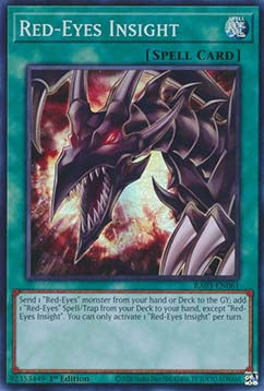 Red-Eyes Insight (V.1 - Super Rare)⁣ - Quarter Century Bonanza⁣ (Super Rare)⁣ [061]