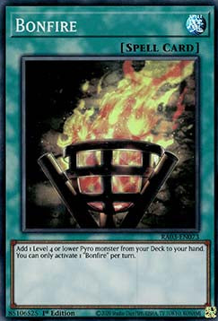 Bonfire (V.1 - Super Rare)⁣ - Quarter Century Bonanza⁣ (Super Rare)⁣ [073]