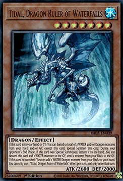 Tidal, Dragon Ruler of Waterfalls (V.2 - Ultra Rare)⁣ - Quarter Century Bonanza⁣ (Ultra Rare)⁣ [009]