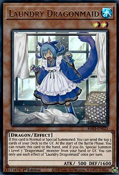 Laundry Dragonmaid (V.2 - Ultra Rare)⁣ - Quarter Century Bonanza⁣ (Ultra Rare)⁣ [021]