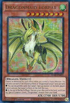 Dragonmaid Lorpar (V.2 - Ultra Rare)⁣ - Quarter Century Bonanza⁣ (Ultra Rare)⁣ [022]