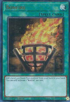 Bonfire (V.2 - Ultra Rare)⁣ - Quarter Century Bonanza⁣ (Ultra Rare)⁣ [073]