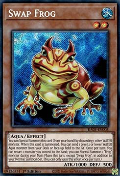 Swap Frog (V.3 - Secret Rare)⁣ - Quarter Century Bonanza⁣ (Secret Rare)⁣ [005]