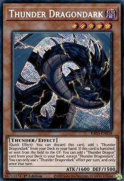 Thunder Dragondark (V.3 - Secret Rare)⁣ - Quarter Century Bonanza⁣ (Secret Rare)⁣ [018]