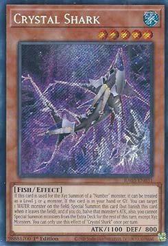 Crystal Shark (V.3 - Secret Rare)⁣ - Quarter Century Bonanza⁣ (Secret Rare)⁣ [031]