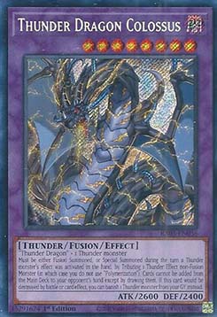 Thunder Dragon Colossus (V.3 - Secret Rare)⁣ - Quarter Century Bonanza⁣ (Secret Rare)⁣ [036]
