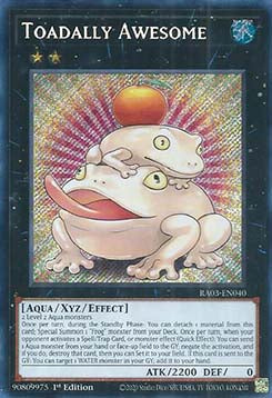Toadally Awesome (V.3 - Secret Rare)⁣ - Quarter Century Bonanza⁣ (Secret Rare)⁣ [040]