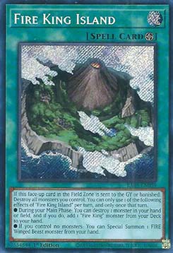 Fire King Island (V.3 - Secret Rare)⁣ - Quarter Century Bonanza⁣ (Secret Rare)⁣ [059]