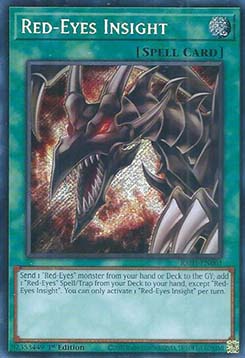 Red-Eyes Insight (V.3 - Secret Rare)⁣ - Quarter Century Bonanza⁣ (Secret Rare)⁣ [061]