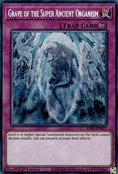 Grave of the Super Ancient Organism (V.3 - Secret Rare)⁣ - Quarter Century Bonanza⁣ (Secret Rare)⁣ [077]