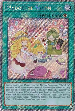 Madolche Salon (V.4 - Platinum Secret Rare)⁣ - Quarter Century Bonanza⁣ (Platinum Secret Rare)⁣ [069]