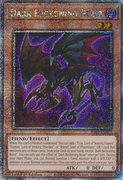 Dark Beckoning Beast (V.5 - Quarter Century Secret Rare)⁣ - Quarter Century Bonanza⁣ (Quarter Century Secret Rare)⁣ [027]