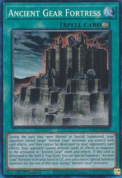 Ancient Gear Fortress (V.6 - Collectors Rare)⁣ - Quarter Century Bonanza⁣ (Collectors Rare)⁣ [062]