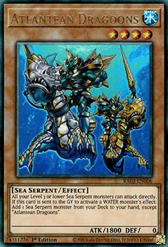 Atlantean Dragoons (V.7 - Ultimate Rare)⁣ - Quarter Century Bonanza⁣ (Ultimate Rare)⁣ [006]